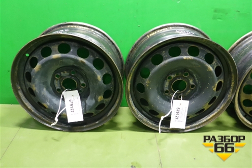 Диски колёсные штампованные (комплект)  R16 EJ6,5 5x112 ET50 Ц.О.57,1 (1K0601027AK) для Volkswagen Jetta с 2010-2019г (Джетта)