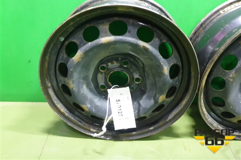 Диски колёсные штампованные (комплект)  R16 EJ6,5 5x112 ET50 Ц.О.57,1 (1K0601027AK) для Volkswagen Jetta с 2010-2019г (Джетта)
