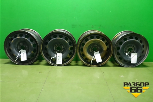 Диски колёсные штампованные (комплект)  R16 EJ6,5 5x112 ET50 Ц.О.57,1 (1K0601027AK) для Volkswagen Jetta с 2010-2019г (Джетта)