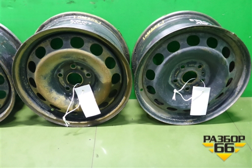 Диски колёсные штампованные (комплект)  R16 EJ6,5 5x112 ET50 Ц.О.57,1 (1K0601027AK) для Volkswagen Jetta с 2010-2019г (Джетта)
