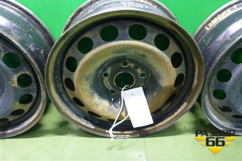 Диски колёсные штампованные (комплект)  R16 EJ6,5 5x112 ET50 Ц.О.57,1 (1K0601027AK) для Volkswagen Jetta с 2010-2019г (Джетта)