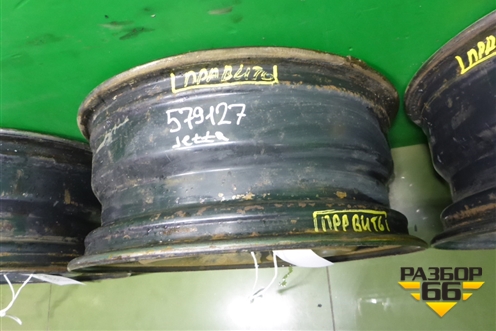 Диски колёсные штампованные (комплект)  R16 EJ6,5 5x112 ET50 Ц.О.57,1 (1K0601027AK) для Volkswagen Jetta с 2010-2019г (Джетта)