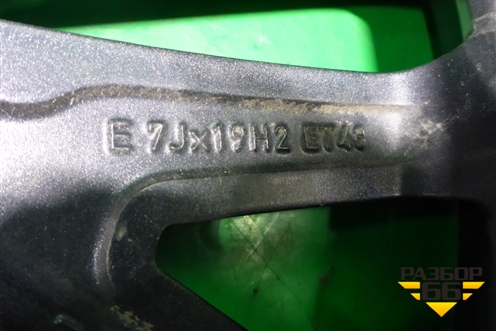 Диск колёсный литой  R19 EJ7 5x112 ET43 Ц.О.57,1 (83A601025L) для Audi Q3 с 2018-2025г (Ку 3)