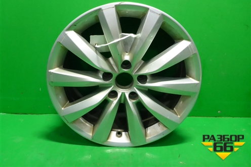 Диск колёсный литой  R17 EJ7 5x112 ET43 Ц.О.57,1 (5N0601025AR) для Volkswagen Tiguan с 2011-2016г (Тигуан)