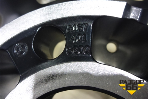 Диск колёсный литой  R23 EJ11,5 5x112 ET47 Ц.О.66,6 (A1674018600) для Mercedes Benz GLS-Klass X167 с 2019г (ГЛС)