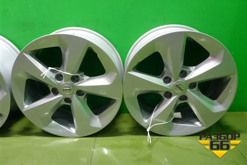 Диски колёсные литые (комплект)  R17 EJ7 5x114.3 ET40 Ц.О.66,1 (D0300HV02C) для Nissan Qashqai (J11E) с 2013г (Кашкай)