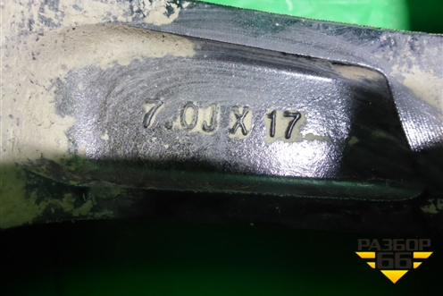 Диск колёсный литой  R17 EJ7 5x114.3 ET53 Ц.О.67,1 (52910M6400) для Kia Cerato с 2018г (Серато 4)