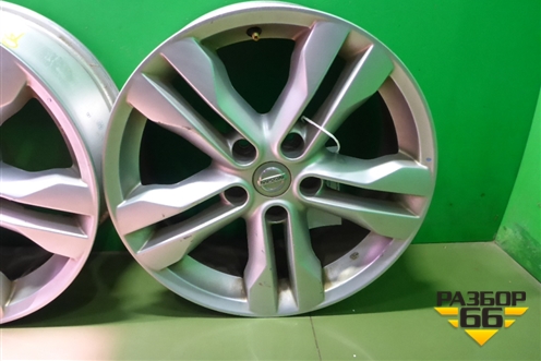Диски колёсные литые (комплект)  R17 EJ7 5x114.3 ET40 Ц.О.66 (N096770) для Nissan X-Trail (Т31) с 2007-2014г (Хтраил)