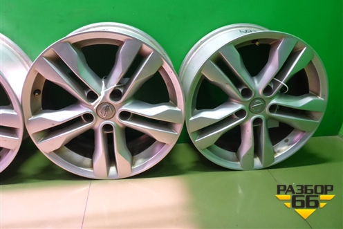 Диски колёсные литые (комплект)  R17 EJ7 5x114.3 ET40 Ц.О.66 (N096770) для Nissan X-Trail (Т31) с 2007-2014г (Хтраил)