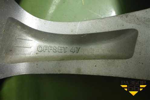 Диск колёсный литой  R17 EJ7 5x114.3 ET47 Ц.О.67,1 (52910S1100) для Hyundai Santa Fe с 2018-2024г (Санта Фе)