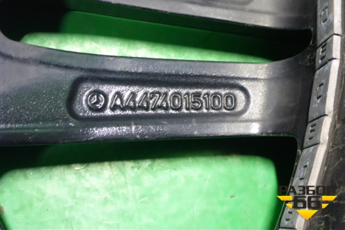 Диск колёсный литой  R19 EJ8 5x112 ET52 Ц.О.66,6 (A4474015100) для Mercedes Benz V-Klass Vito/Viano W 447 с 2014г (В Вито/Виано)