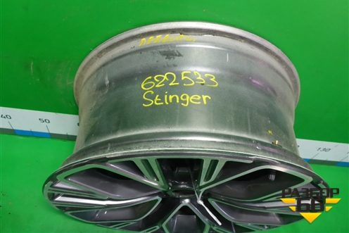 Диск колёсный литой  R19 EJ8,5 5x114.3 ET46,5 Ц.О.67,1 (52910J5250) для Kia Stinger с 2017г (Стингер)