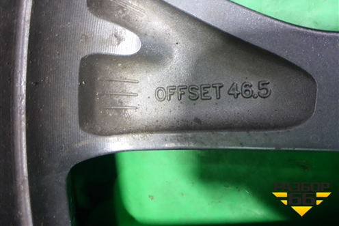 Диск колёсный литой  R19 EJ8,5 5x114.3 ET46,5 Ц.О.67,1 (52910J5250) для Kia Stinger с 2017г (Стингер)