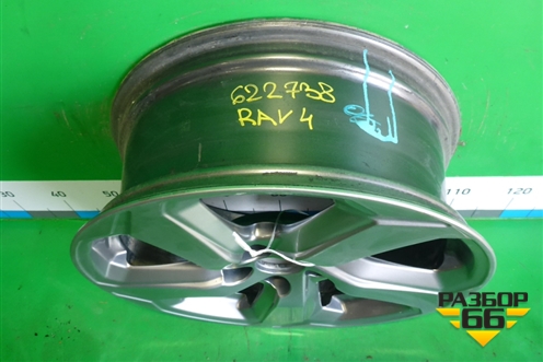 Диск колёсный литой  R18 EJ7 5x114.3 ET35 Ц.О.60,1 (4261A0R120) для Toyota Rav-4 с 2018г (Рав 4)