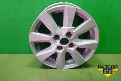 Диск колёсный литой  R15 EJ6 4х100 ET50 Ц.О.60,1 (8450090629) для VAZ Largus/Ларгус с 2012-2024г