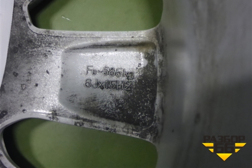 Диск колёсный литой  R15 EJ6 4х100 ET50 Ц.О.60,1 (8450090629) для VAZ Largus/Ларгус с 2012-2024г