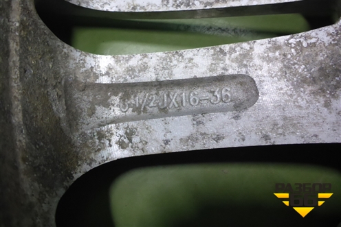 Диск колёсный литой  R16 EJ6,5 5x114.3 ET36 Ц.О.67,1 (529102C500) для Hyundai Tiburon с 2002г (Тибурон)