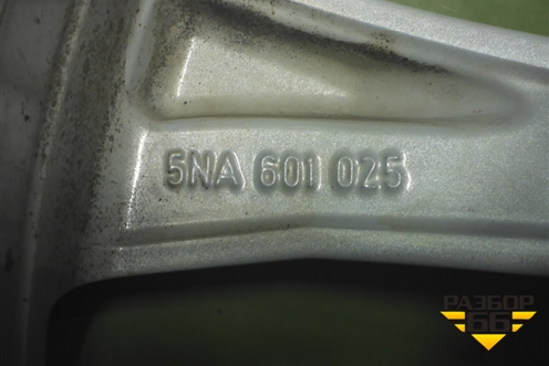 Диск колёсный литой  R17 EJ7 5x112 ET40 Ц.О.57,1 (5NA601025) для Volkswagen Tiguan с 2016г (Тигуан)