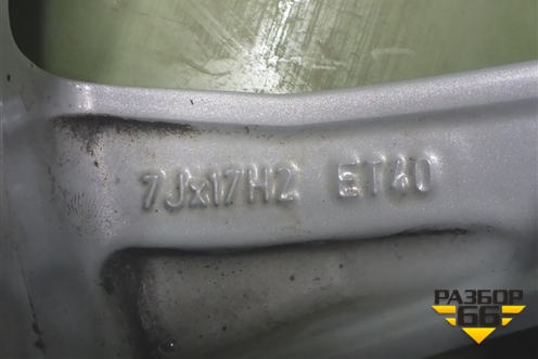 Диск колёсный литой  R17 EJ7 5x112 ET40 Ц.О.57,1 (5NA601025) для Volkswagen Tiguan с 2016г (Тигуан)