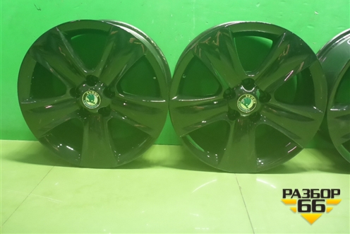 Диски колёсные литые (комплект)  R17 EJ7 5x112 ET45 Ц.О.57,1 (5L0601025B) для Skoda Yeti с 2009г (Етти)