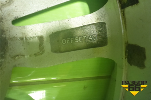 Диск колёсный литой  R16 EJ6 5x114.3 ET43 Ц.О.67,1 (52910M0150) для Hyundai Creta с 2016г (Крета)