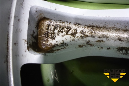 Диски колёсные литые (комплект)  R17 EJ7 5x114.3 ET40 Ц.О.66 (N096770) для Nissan X-Trail (Т31) с 2007-2014г (Хтраил)