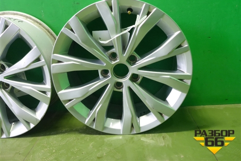 Диски колёсные литые (комплект)  R17 EJ7,5 5x112 ET40 Ц.О.57,1 (5NR601025) для Volkswagen Tiguan с 2016г (Тигуан)