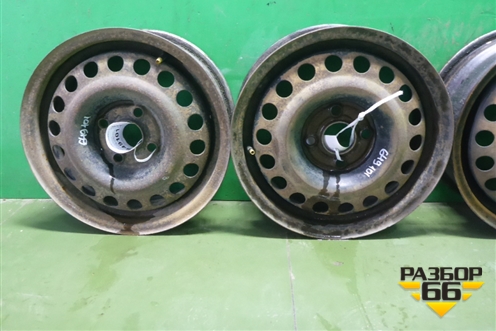 Диски колёсные штампованные (комплект)  R14 EJ5,5 4х100 ET49 Ц.О.57