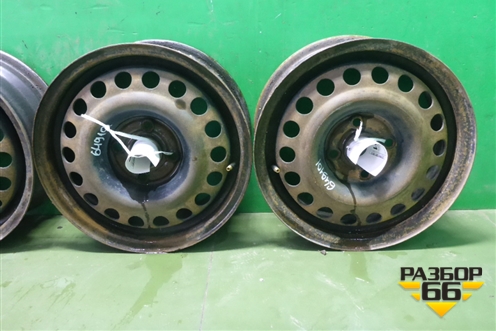 Диски колёсные штампованные (комплект)  R14 EJ5,5 4х100 ET49 Ц.О.57