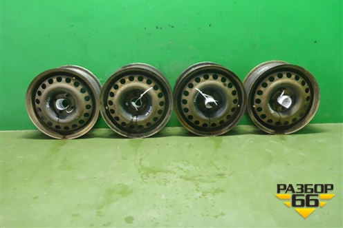 Диски колёсные штампованные (комплект)  R14 EJ5,5 4х100 ET49 Ц.О.57