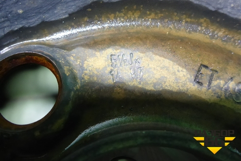Диски колёсные штампованные (комплект)  R14 EJ5,5 4х100 ET49 Ц.О.57