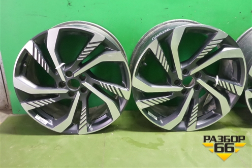 Диски колёсные литые (комплект)  R20 EJ8 5x108 ET52 Ц.О.63,4 (8889503058) для Geely Monjaro с 2021г (Монджаро)