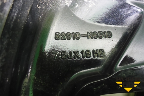 Диск колёсный литой  R19 EJ7,5 5x114.3 ET51 Ц.О.67,1 (52910N9310) для Hyundai Tucson с 2020г (Туксон)