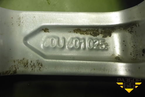 Диск колёсный литой  R16 EJ6 5x100 ET38 Ц.О.57,1 для Skoda Rapid с 2020г (Рапид)