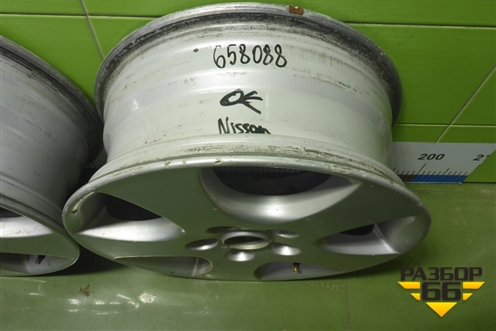 Диски колёсные литые (комплект)  R16 EJ6,5 5x114.3 ET40 Ц.О.66,1 (AV610) для Nissan Primera (P12E) с 2001-2008г (Примера)