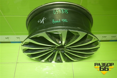 Диск колёсный литой  R19 EJ7 5x108 ET36 Ц.О.65,1 (203000333AAACG) для Exeed TXL с 2020-2024г (ТХЛ)