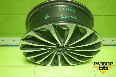 Диск колёсный литой  R19 EJ7 5x108 ET36 Ц.О.65,1 (203000333AAACG) для Exeed TXL с 2020-2024г (ТХЛ)