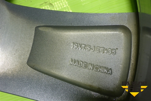 Диск колёсный литой  R19 EJ7,5 5x114.3 ET35 Ц.О.60,1 (6608027143) для Geely Okavango с 2020г (Окованго)