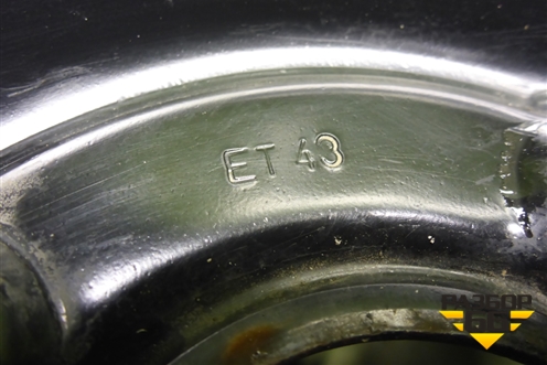 Диски колёсные штампованные (комплект)  R14 EJ5,5 4х100 ET43 Ц.О.60,1 (8200459205B) для Renault Logan с 2004-2015г (Логан)