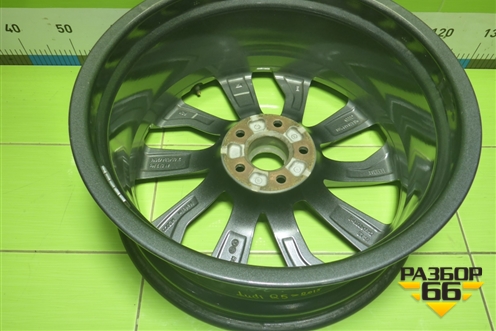 Диск колёсный литой  R19 EJ8 5x112 ET39 Ц.О.66,5 (80A601025BK) для Audi Q7 c 2015г (Ку 7)
