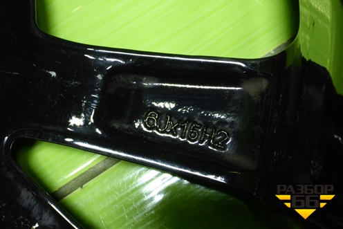 Диск колёсный литой  R15 EJ6 4х98 ET35 Ц.О.58,5 (8450106891) для VAZ Granta/Гранта