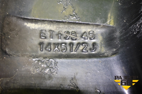 Диск колёсный литой  R14 EJ5,5 4х100 ET45 Ц.О.60,1 (TGRacingLZ255) (TGRACINGLZ255)