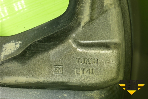 Диск колёсный литой  R18 EJ7 5x108 ET41 Ц.О.59,5 (3110010CRV0100) для GAC GS3 с 2024-2025г (ГС3)