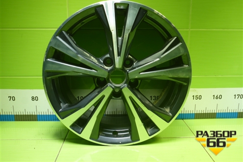 Диск колёсный литой  R18 EJ7 5x114.3 ET45 Ц.О.66,1 (D0300HV03A) для Nissan X-Trail (Т32) с 2014г (Хтраил)