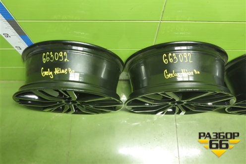 Диски колёсные литые (комплект)  R18 EJ7 5x114.3 ET45 Ц.О.60,1 (6600133838) для Geely Atlas Pro с 2019г (Атлас Про)
