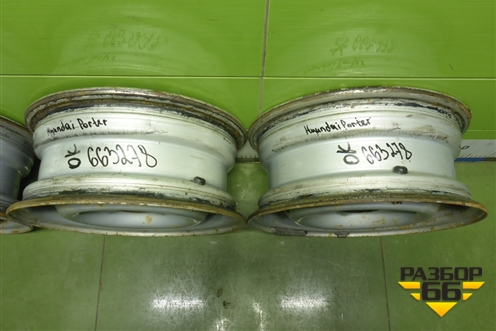 Диски колёсные штампованные (комплект)  R14 EJ5,5 5x120 ET40 Ц.О.67,1 (5291047050) для Hyundai Porter с 1996-2011г (Портер)