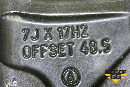 Диск колёсный литой  R17 EJ7 5x114.3 ET48,5 Ц.О.67,1 (52910F1210) для Kia Sportage с 2016-2022г (Спортеидж 4)