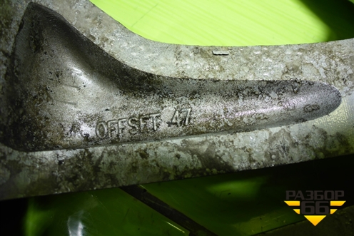 Диск колёсный литой  R17 EJ7 5x114.3 ET47 Ц.О.67,1 (529102W170) для Hyundai Santa Fe с 2012-2018г (Санта Фе)