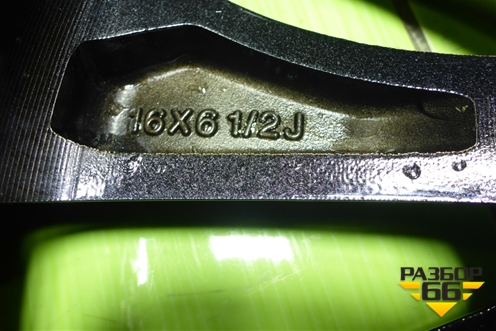 Диск колёсный литой  R16 EJ6,5 5x108 ET40 Ц.О.65,1 (203000402AA) для OMODA S5 с 2022г (С5)