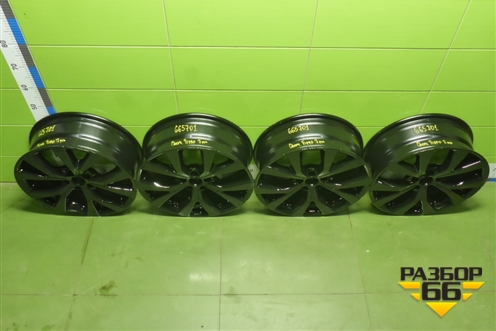 Диски колёсные литые (комплект)  R18 EJ6,5 5x108 ET33 Ц.О.60,1 (203000205AA) для Chery Tiggo 7 Pro с 2019г (Тиго 7 Про)